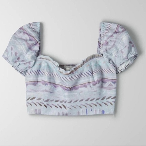 Wilfred Tops - Aritzia Wilfred Wanderer Linen Blouse